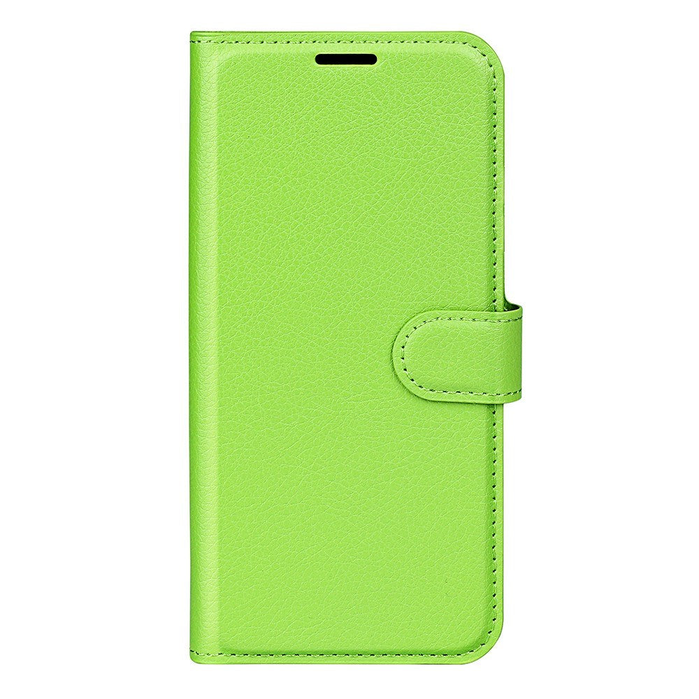 Xiaomi 17 EIDERWOOD Litchi Tekstur Kunstlær Flip Deksel m. Kortholder - Grønn