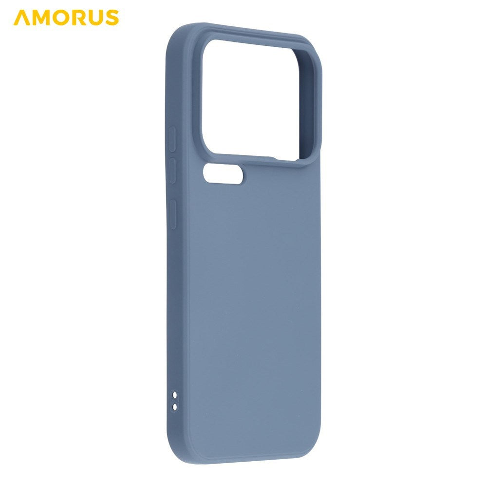 Xiaomi 17 Pro Amorus Fleksibelt Plast Deksel - Blå