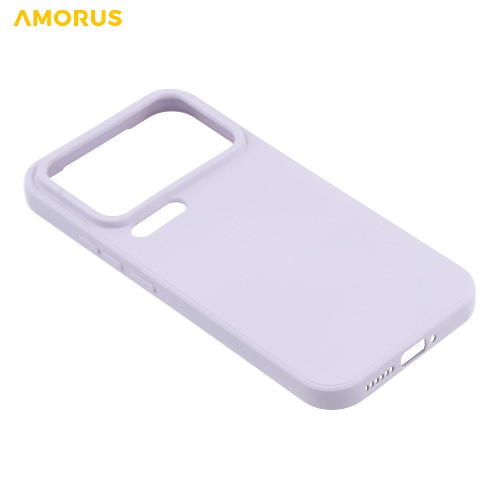 Xiaomi 17 Pro Amorus Fleksibelt Plast Deksel - Lilla