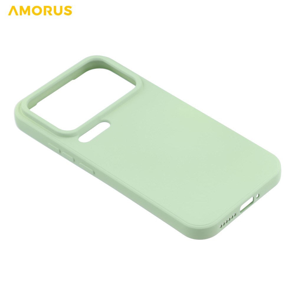Xiaomi 17 Pro Amorus Fleksibelt Plast Deksel - Lys Grønn
