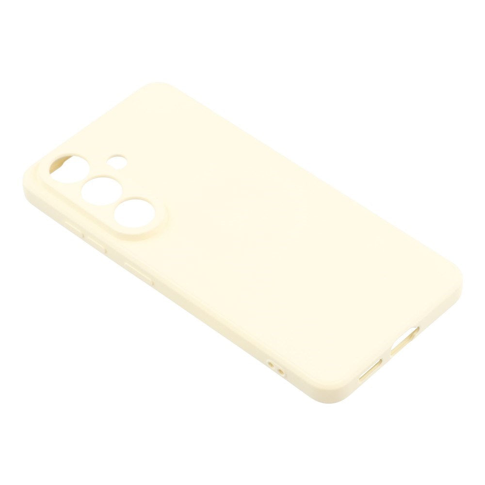Samsung Galaxy S26 EIDERWOOD Fleksibelt Plast Deksel - Beige