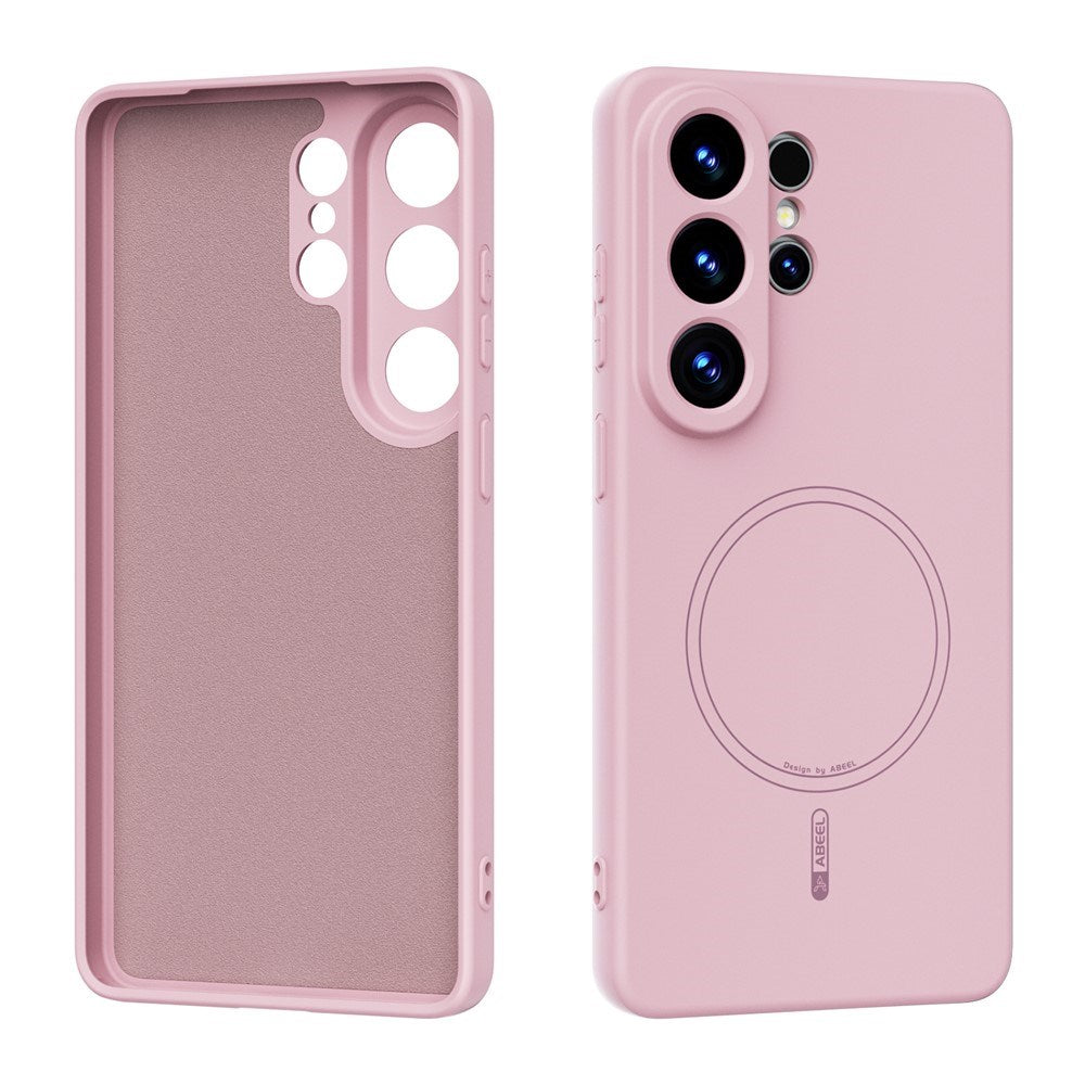 Samsung Galaxy S26 Ultra Silikon Deksel – MagSafe Kompatibel – Rosa