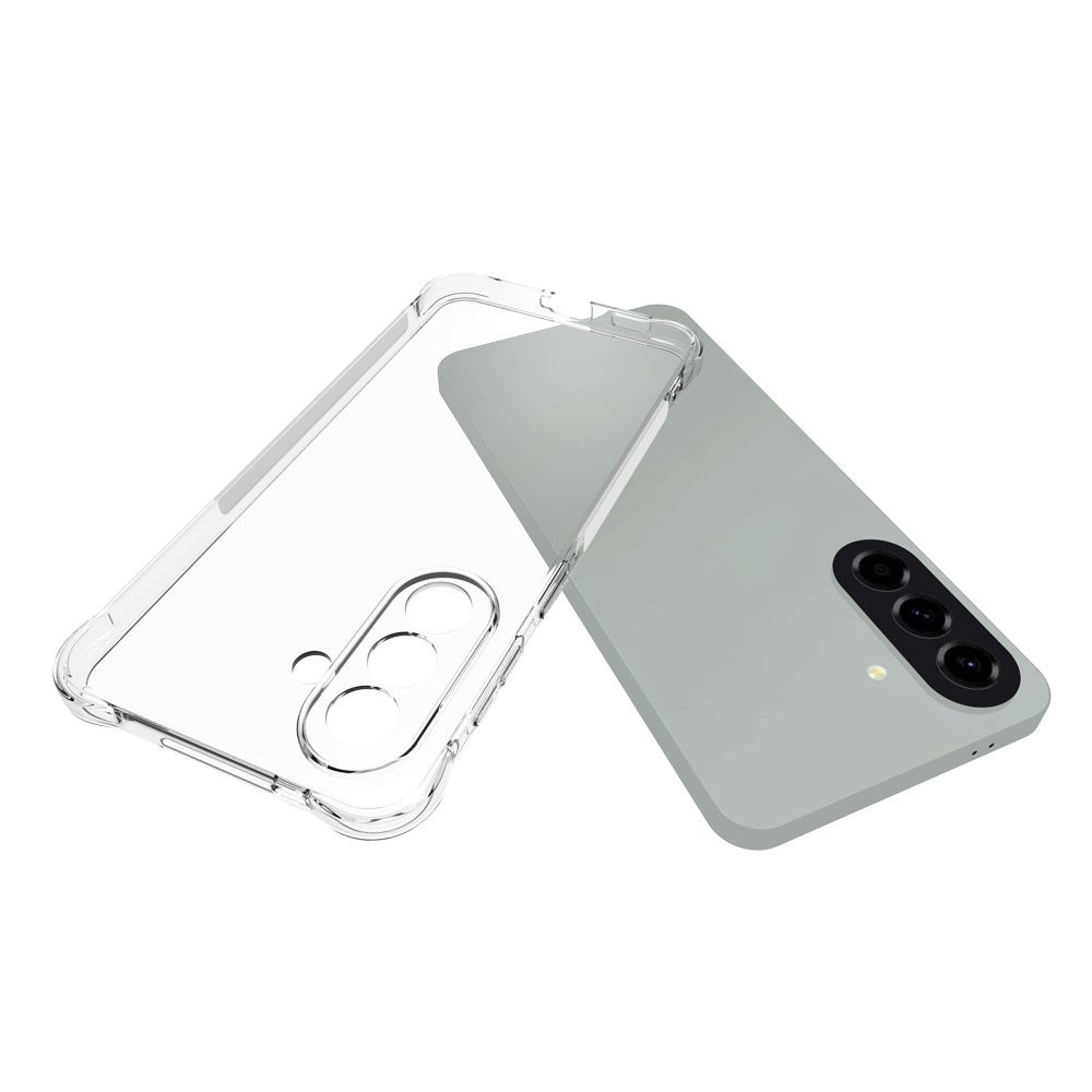 Samsung Galaxy A57 EIDERWOOD Fleksibelt Plast Deksel med Støtabsorberende Hjørner - Gjennomsiktig