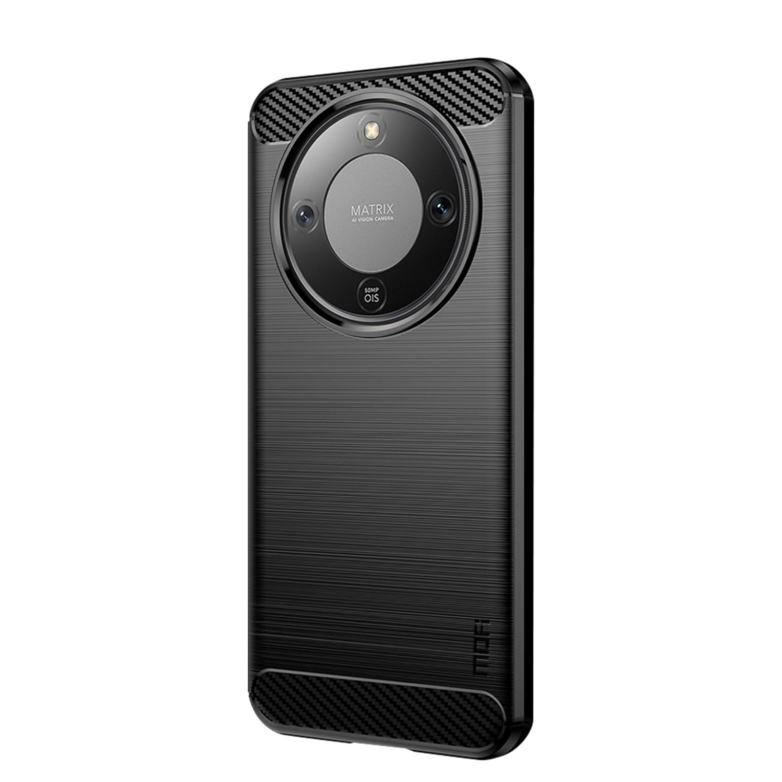 Honor Magic8 Lite MOFI Brushed Carbon Fiber Plast Deksel - Svart