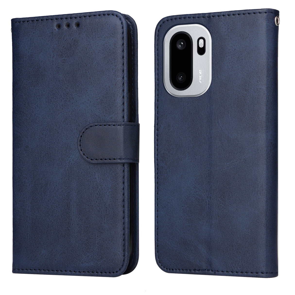 EIDERWOOD OnePlus 15R Kunstskinn Flip Deksel m. Strop - Blå