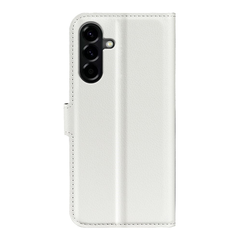 EIDERWOOD Samsung Galaxy A57 Kunstskinn Flip Deksel m. Kortholder & Ståfunksjon - Hvit