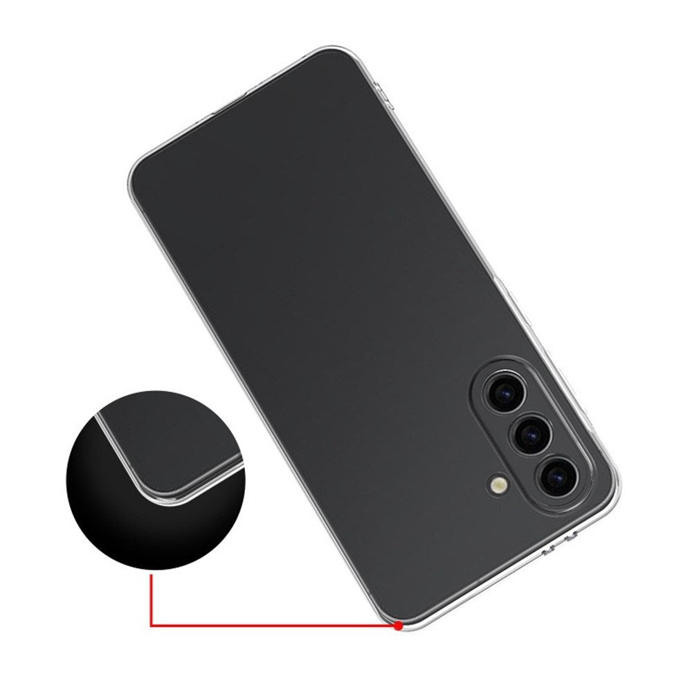 Samsung Galaxy A37 EIDERWOOD Fleksibelt Plast Deksel – Gjennomsiktig