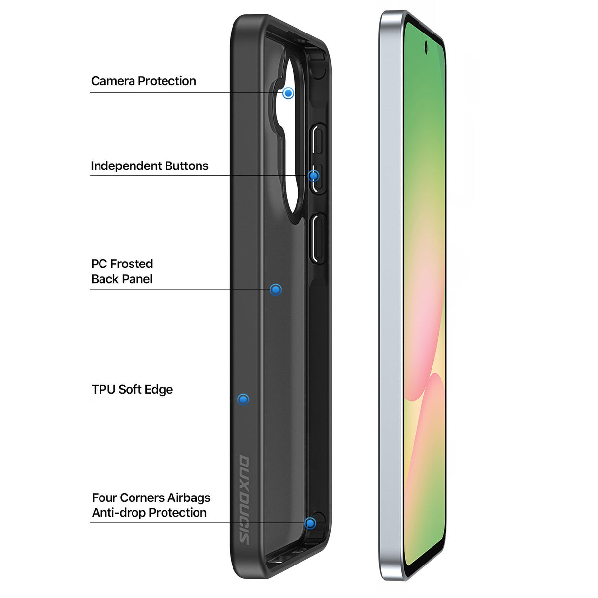 Samsung Galaxy A57 DUX DUCIS Hybrid Deksel - Svart