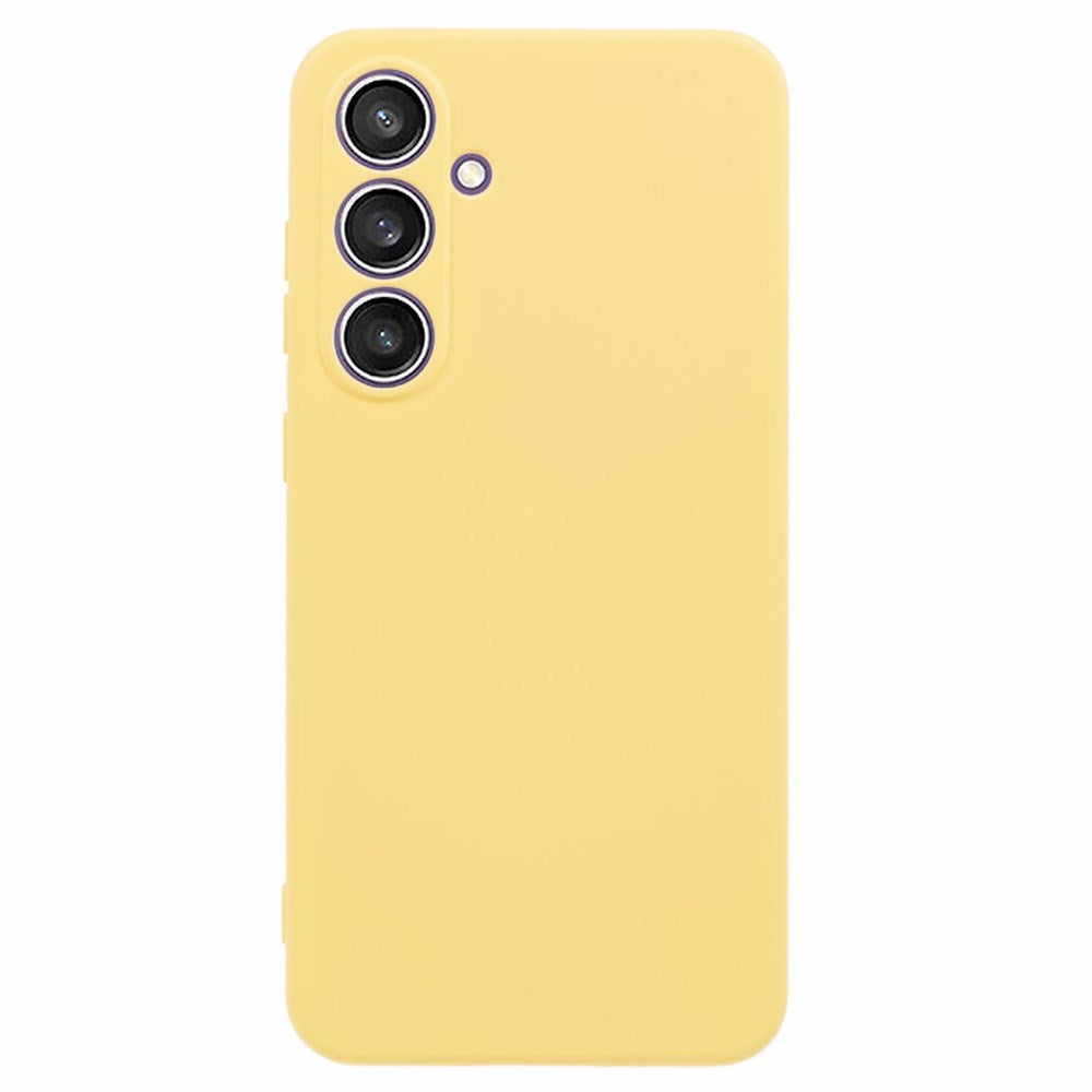 Samsung Galaxy A37 EIDERWOOD Fôret Fleksibelt Plast Deksel - Gul