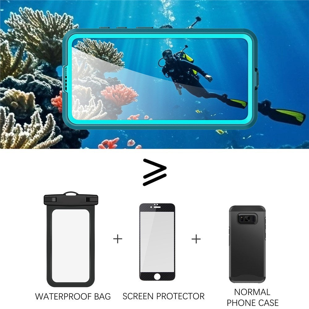 Samsung Galaxy S26 Redpebber Vanntett Hybrid Plast Deksel – MagSafe Kompatibel – Blå