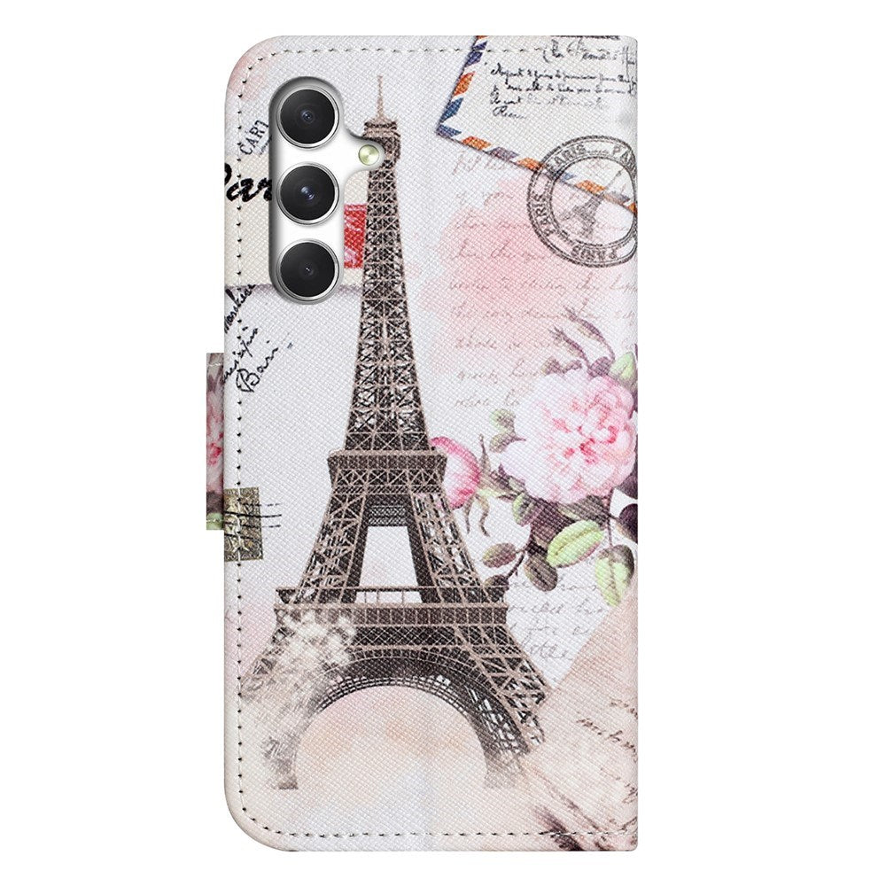 Samsung Galaxy S26+ (Plus) EIDERWOOD Kunstskinn Flip Deksel m. Mønster - Paris