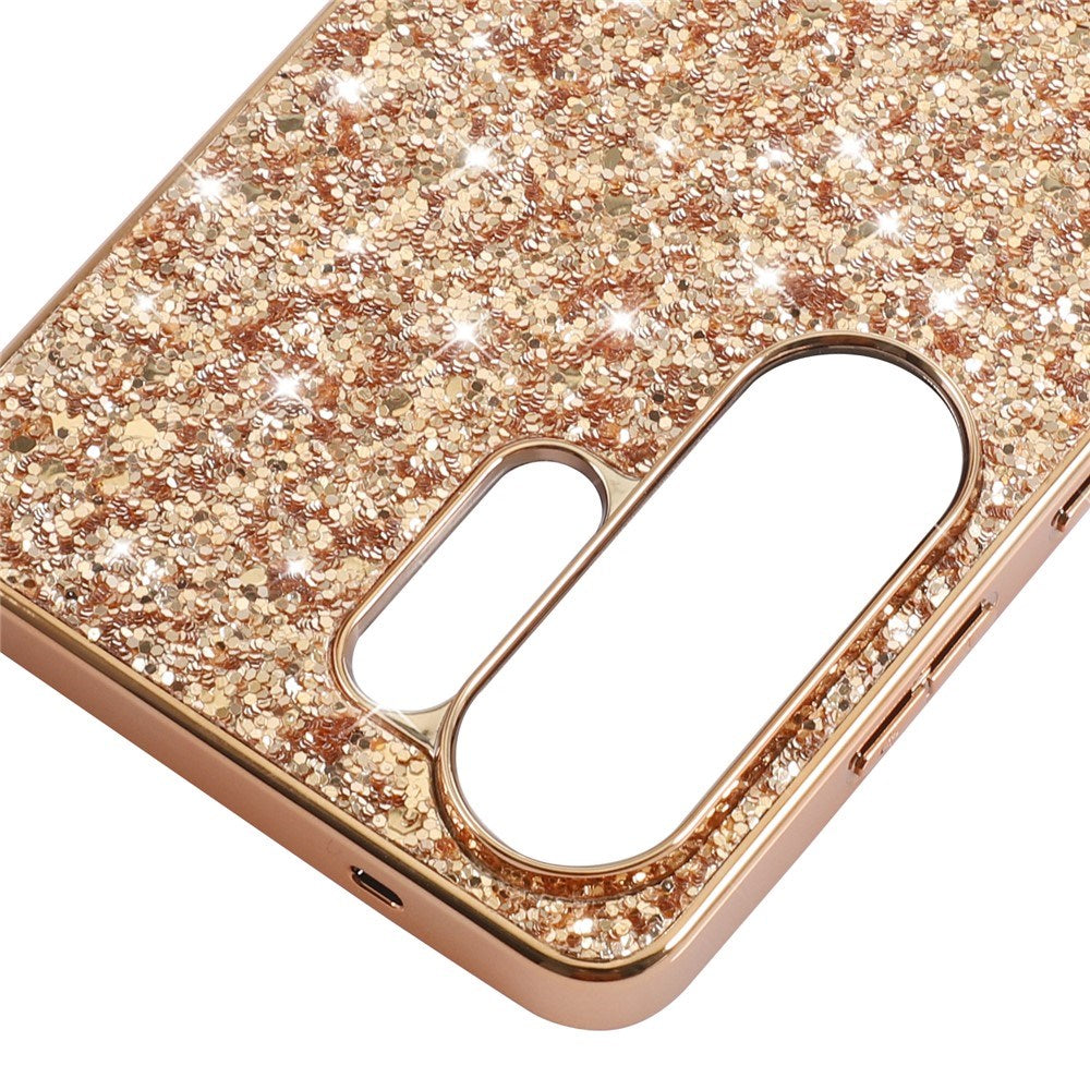 Samsung Galaxy S26 Ultra EIDERWOOD Hybrid Glitter Deksel - Gull