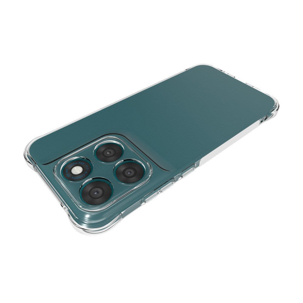 Motorola Moto G77 / G67 EIDERWOOD Fleksibelt Plast Deksel m. Forsterkede Hjørner - Gjennomsiktig