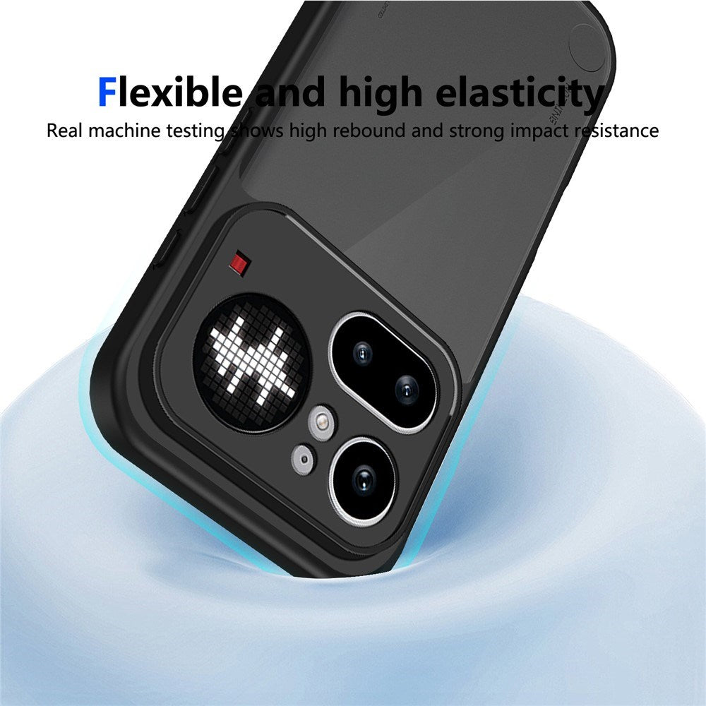 Nothing Phone (4) Pro EIDERWOOD Matte Hybrid Deksel - Svart