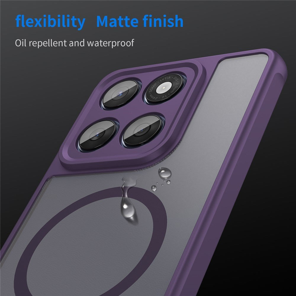 Motorola Moto G77 / G67 EIDERWOOD Hybrid Plast Deksel - MagSafe Kompatibel - Lilla