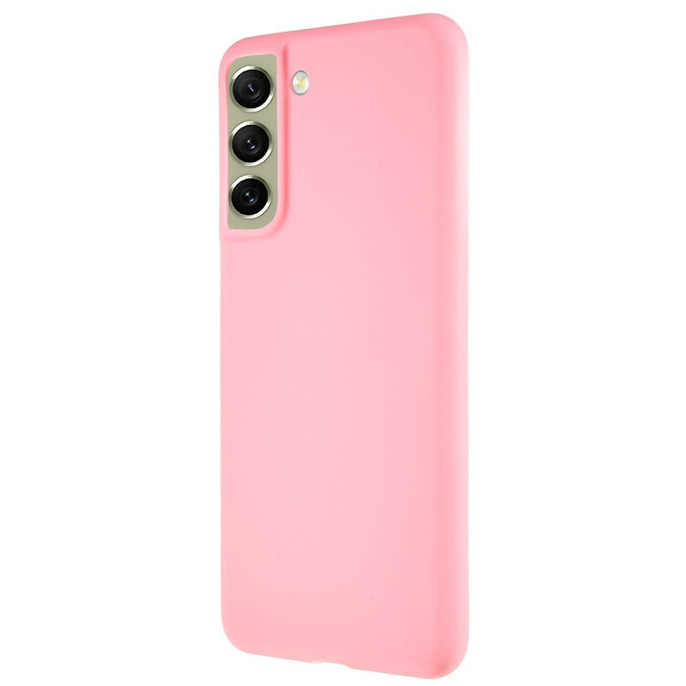 EIDERWOOD Samsung Galaxy S21 FE Fleksibelt Plast Deksel - Rosa