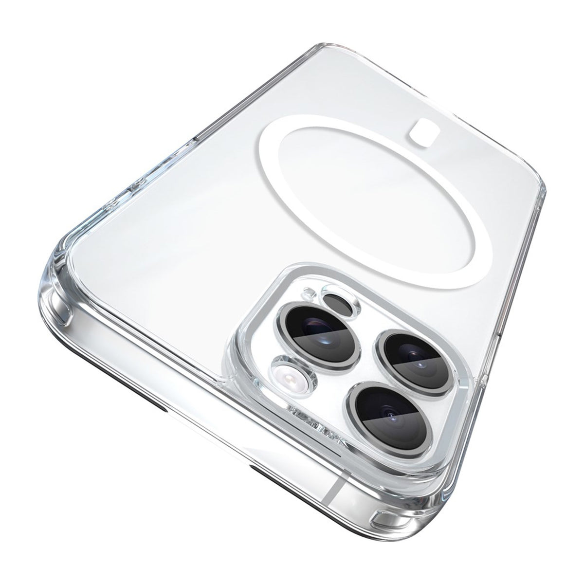 iPhone 15 Pro Max EIDERWOOD Hybrid Plast Deksel - MagSafe Kompatibel - Gjennomsiktig