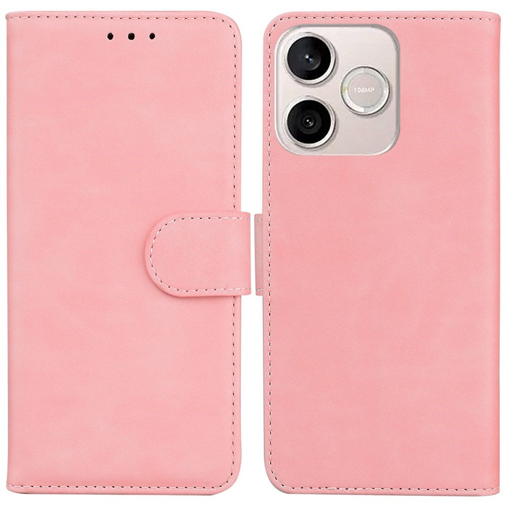 Honor 600 Lite EIDERWOOD Kunstskinn Flip Deksel - Rosa