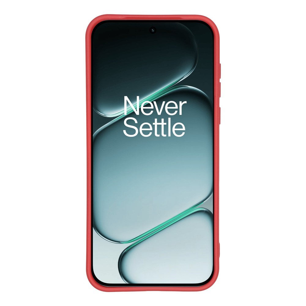 OnePlus Nord CE6 EIDERWOOD Fleksibelt Plast Deksel - Rød