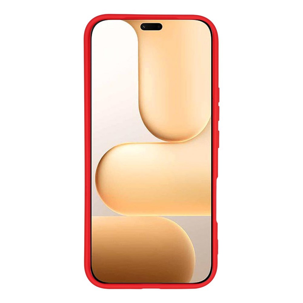 Honor 600 Lite EIDERWOOD Fôret Fleksibelt Plast Deksel - Rød