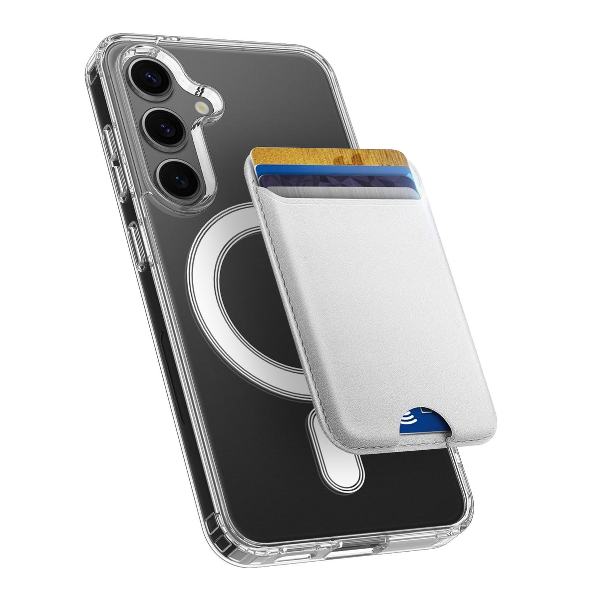 Samsung Galaxy A27 EIDERWOOD Hybrid Plast Deksel - MagSafe Kompatibel - Gjennomsiktig