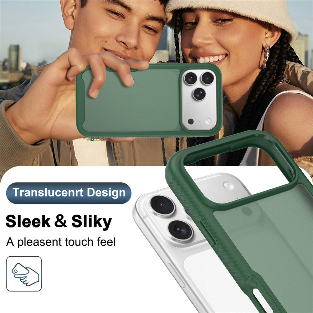 iPhone 18 Pro Max / 17 Pro Max EIDERWOOD Todelt Matt Hybrid Plast Deksel - Grønn