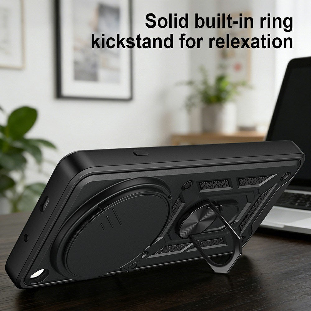 OPPO Find X9 Ultra EIDERWOOD Håndverker Deksel med 360° Roterbar Camslider & Kickstand - Svart