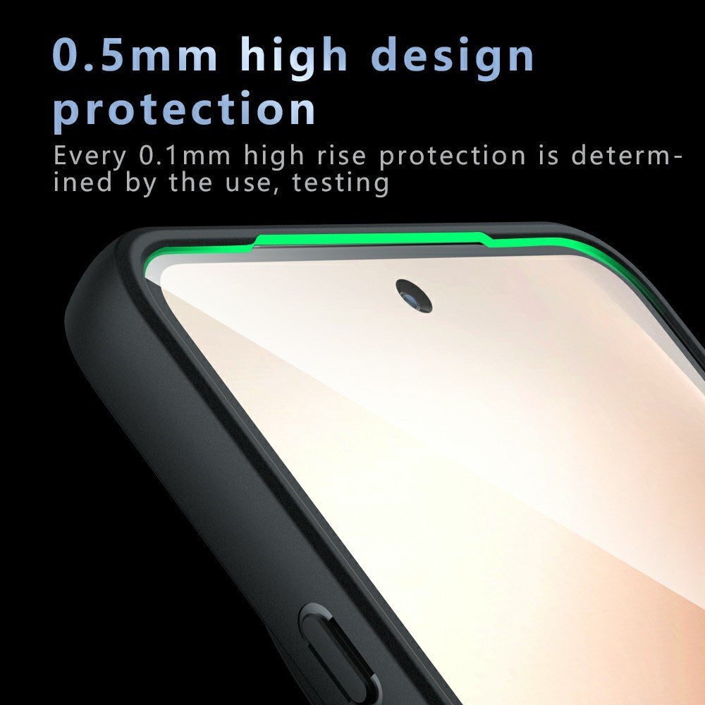OPPO Find X9 Ultra EIDERWOOD Hybrid Deksel med Støtdemping - MagSafe Kompatibel - Matt Gjennomsiktig / Svart