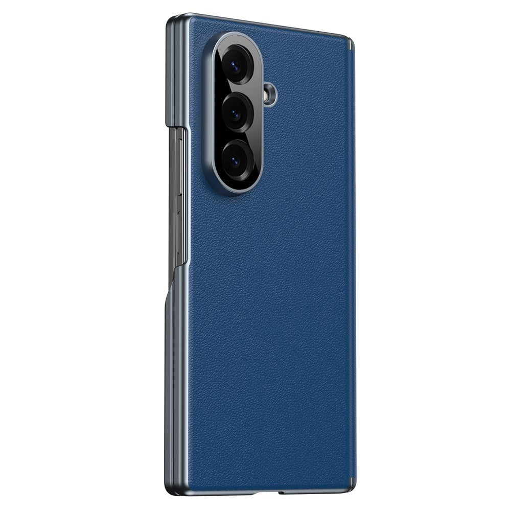 Samsung Galaxy Z Fold8 Ultra Kunstskinn Bak Deksel - Blå