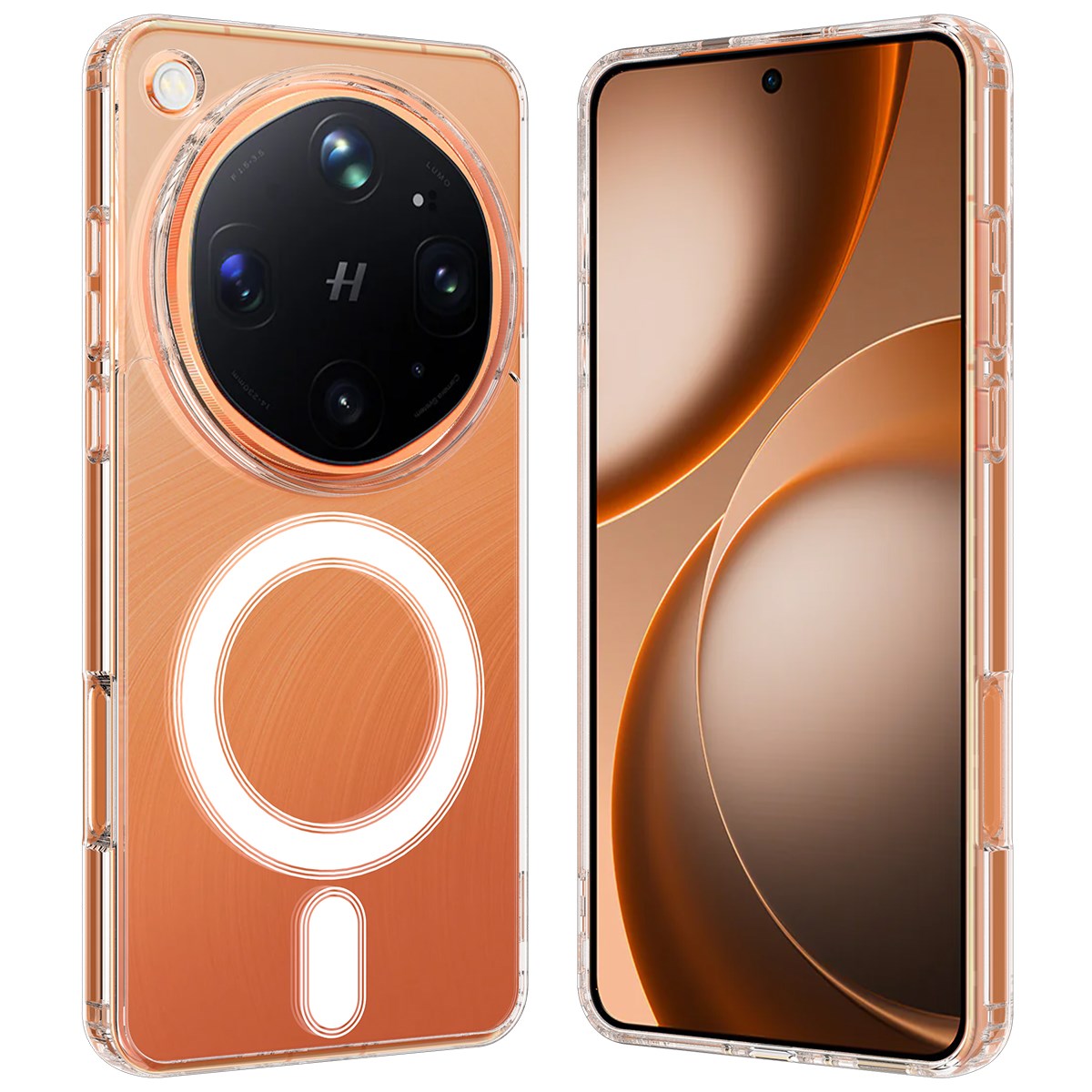 OPPO Find X9 Ultra EIDERWOOD Hybrid Deksel - MagSafe Kompatibel - Gjennomsiktig