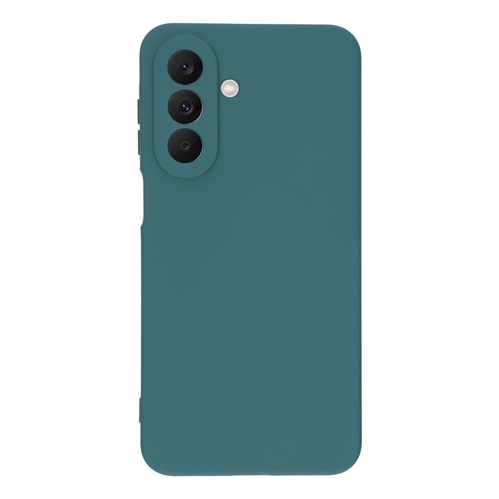 Samsung Galaxy A27 EIDERWOOD Fôret Fleksibelt Plast Deksel - Mørkegrønn