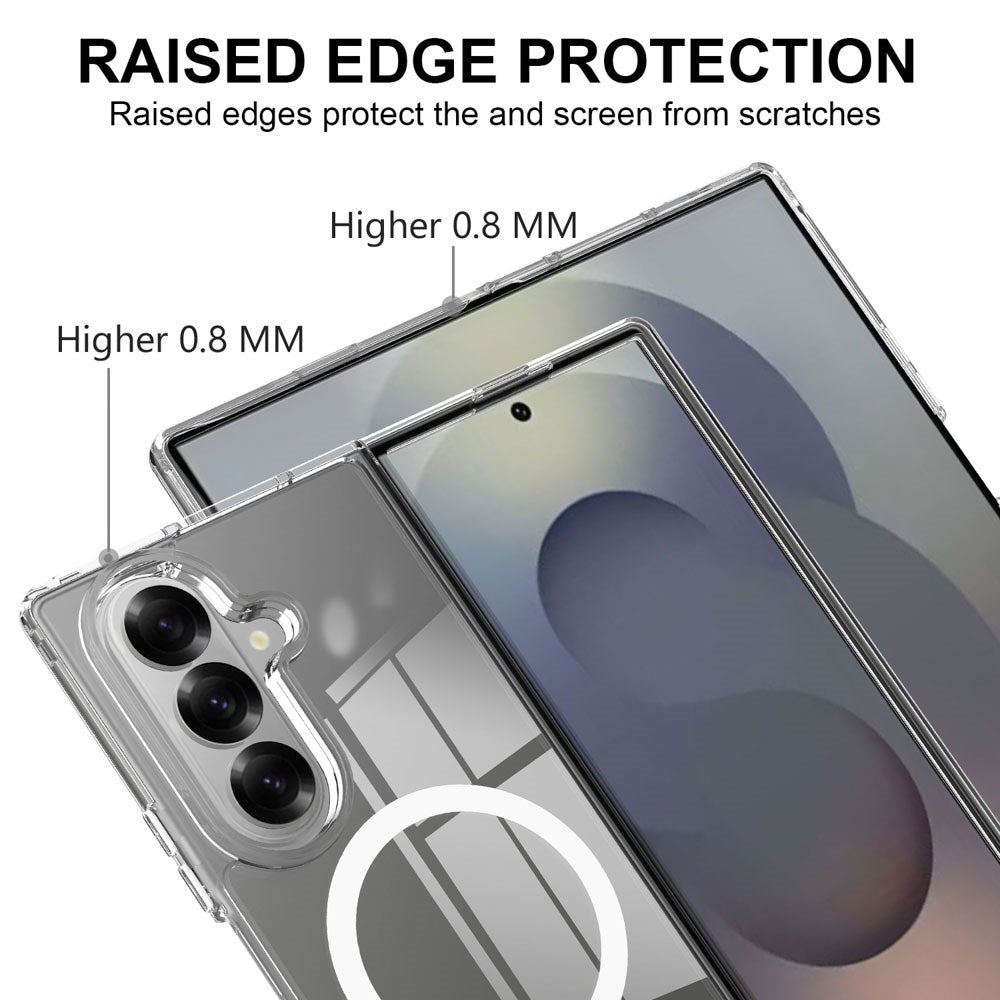 Samsung Galaxy Z Fold8 Ultra EIDERWOOD Hybrid Mobildeksel - Gjennomsiktig
