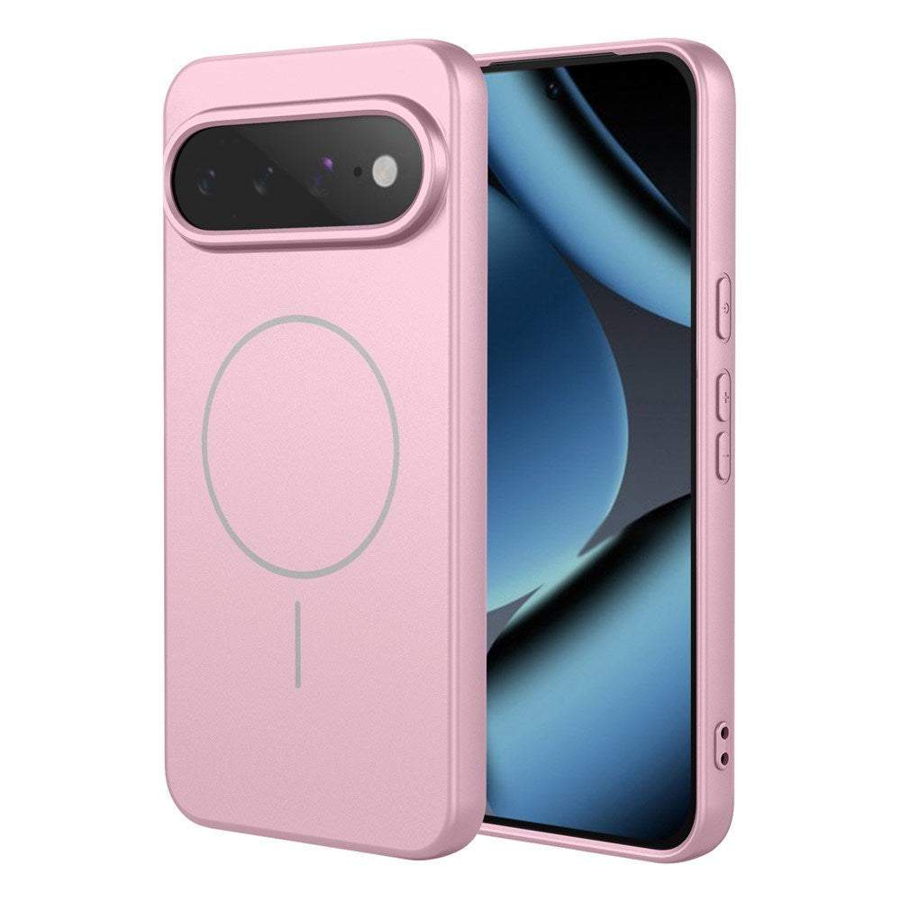 Google Pixel 11 Pro EIDERWOOD Fleksibelt Plast Deksel m. Fôr Innvendig - MagSafe Kompatibel - Rosa