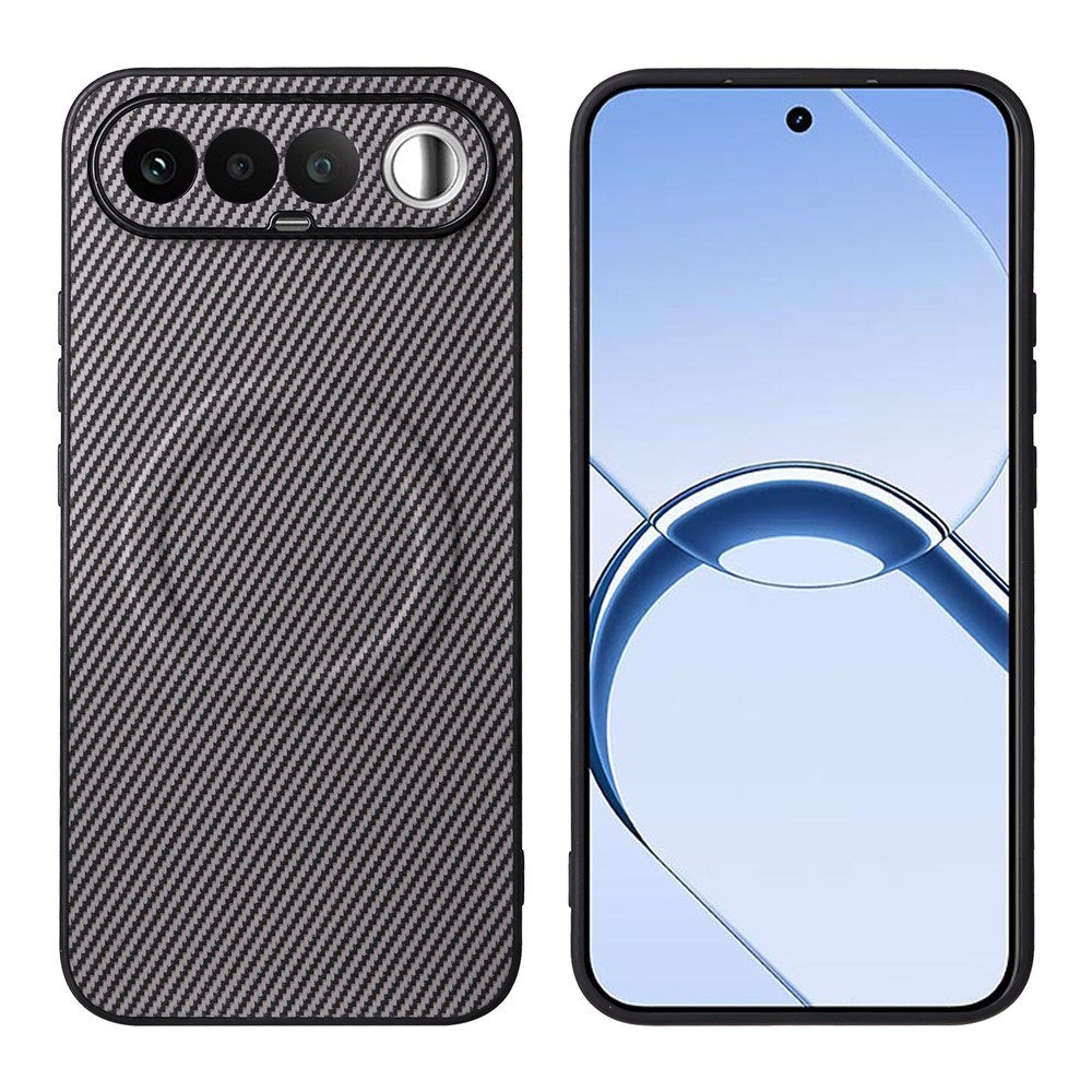 Realme 16 EIDERWOOD Hybrid Carbon Deksel - MagSafe Kompatibel - Grå
