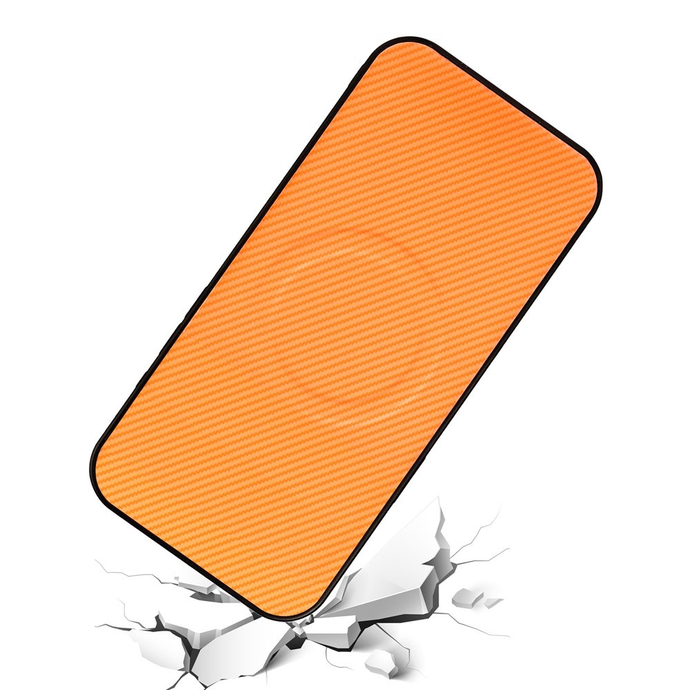 Realme C100 EIDERWOOD Hybrid Carbon Deksel - MagSafe Kompatibel - Oransje
