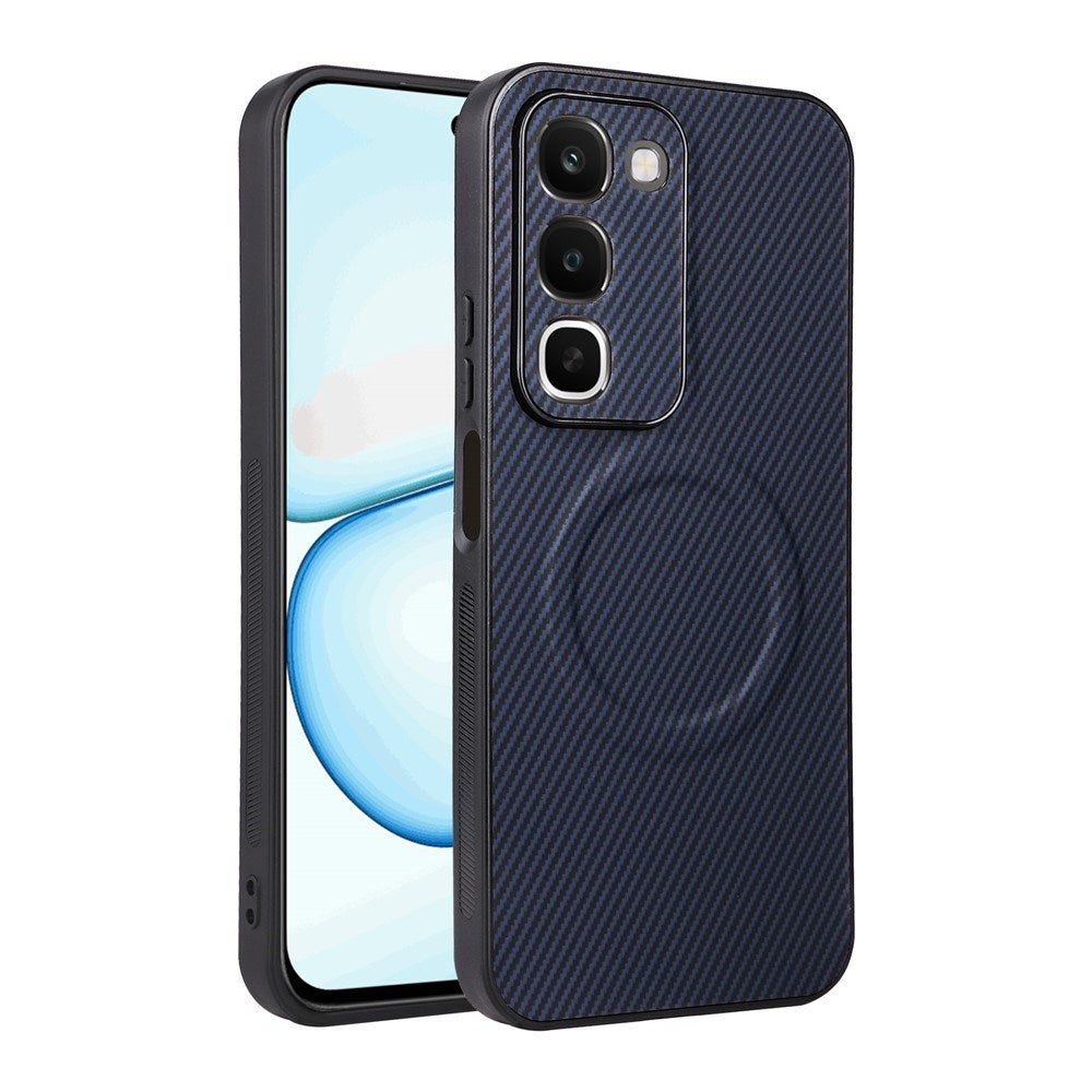Realme C100 EIDERWOOD Hybrid Carbon Deksel - MagSafe Kompatibel - Blå