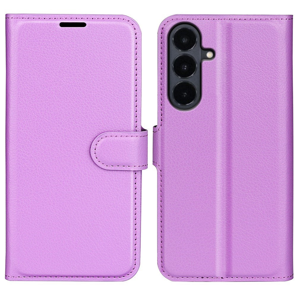 Samsung Galaxy S26 FE EIDERWOOD Flip Deksel med Kortholder & Stativfunksjon - Lilla