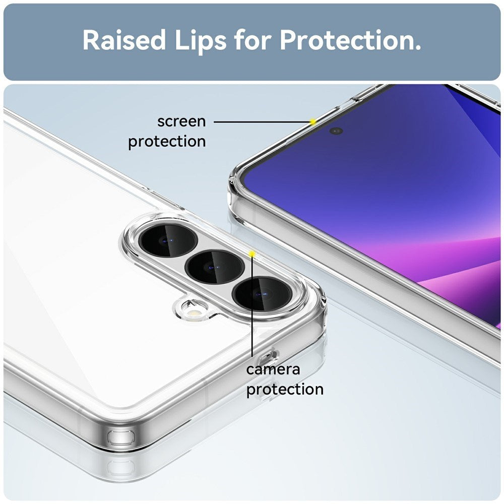 Samsung Galaxy S26 FE EIDERWOOD Hybrid Mobildeksel - Gjennemsiktig