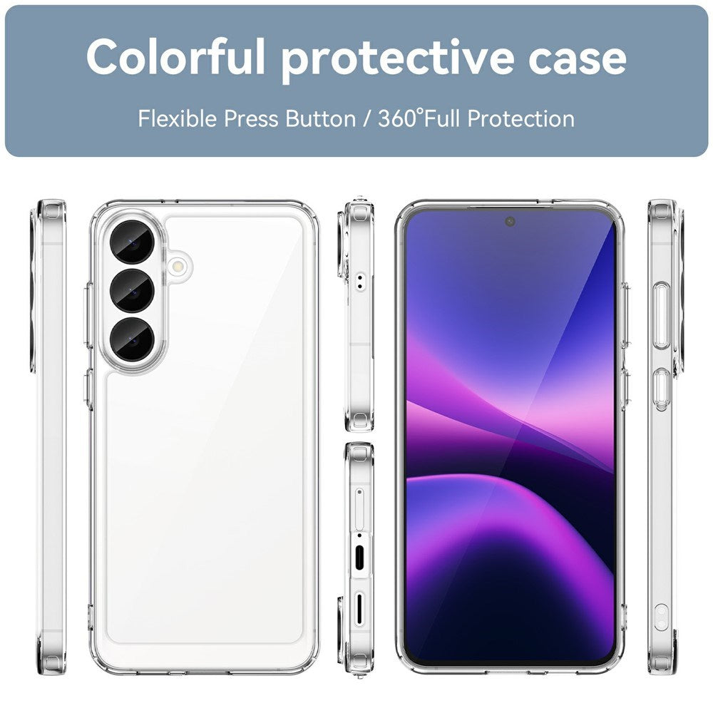 Samsung Galaxy S26 FE EIDERWOOD Hybrid Mobildeksel - Gjennemsiktig