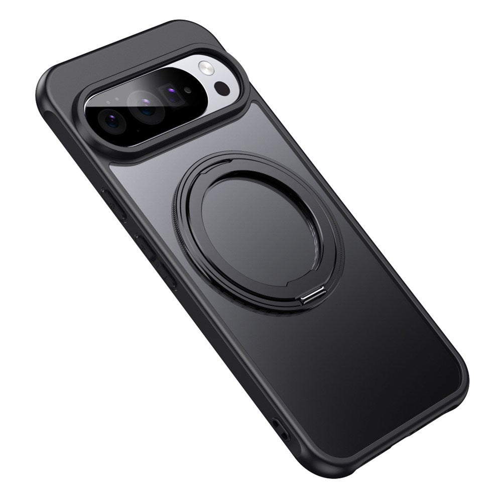 Google Pixel 11 Pro XL EIDERWOOD Hybrid Deksel med Kickstand - Svart
