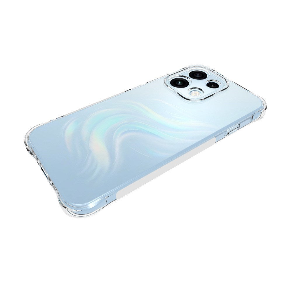 OPPO Reno16 F (5G) EIDERWOOD Fleksibelt Plast Deksel med Støtabsorberende Hjørner - Gjennomsiktig