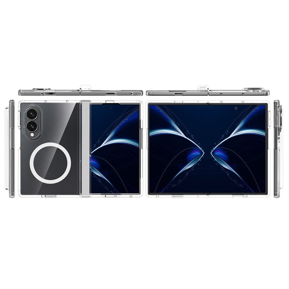 Samsung Galaxy Z Fold8 EIDERWOOD Hybrid All-Around Beskyttende Deksel - MagSafe Kompatibel - Gjennomsiktig