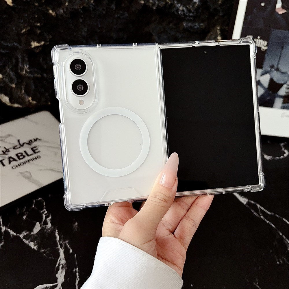 Samsung Galaxy Z Fold8 EIDERWOOD Hard Plast Deksel - MagSafe Kompatibel - Gjennomsiktig