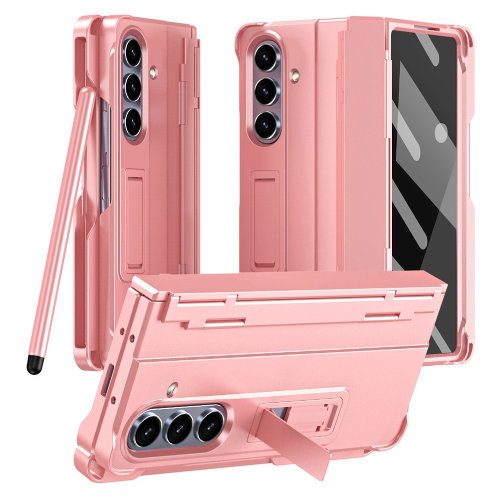 Samsung Galaxy Z Fold8 Ultra EIDERWOOD Rugged Deksel med Stativfunksjon & Skjermbeskyttelse - Rosa