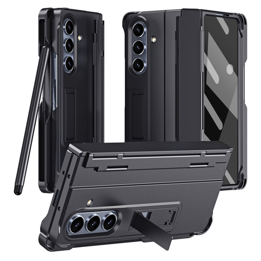 Samsung Galaxy Z Fold8 Ultra EIDERWOOD Rugged Deksel med Stativfunksjon & Skjermbeskyttelse - Svart