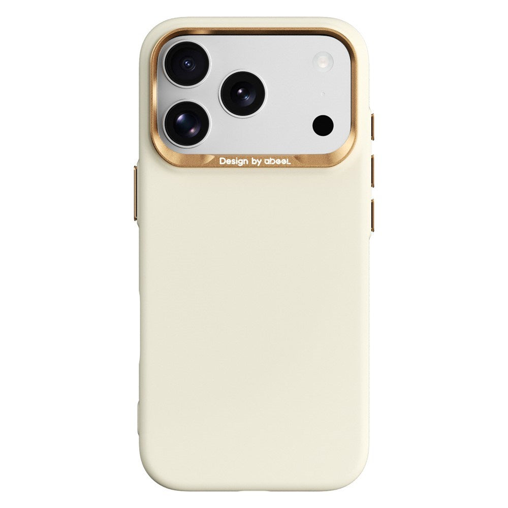 iPhone 18 Pro Max / 17 Pro Max ABEEL Hardt Soft-Touch Plast Deksel - MagSafe Kompatibel - Gul