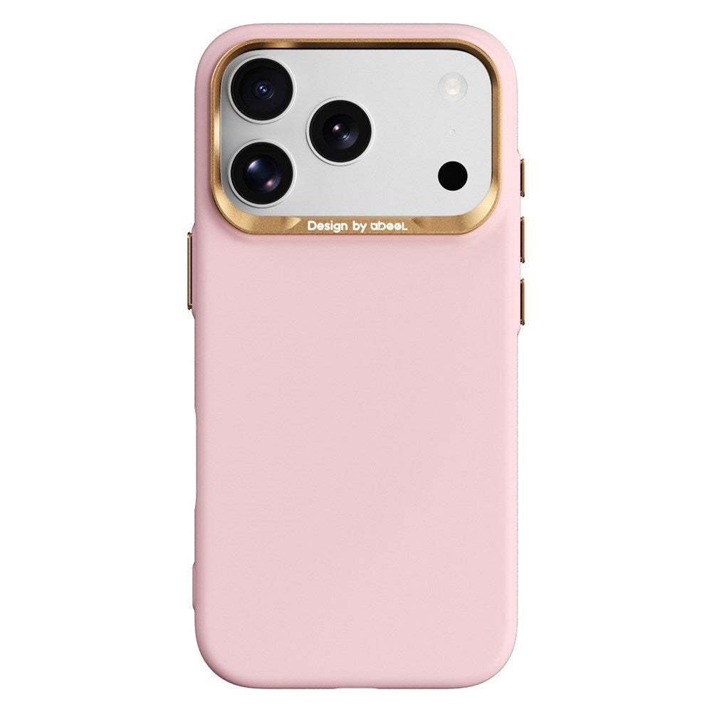 iPhone 18 Pro Max / 17 Pro Max ABEEL Hardt Soft-Touch Plast Deksel - MagSafe Kompatibel - Rosa