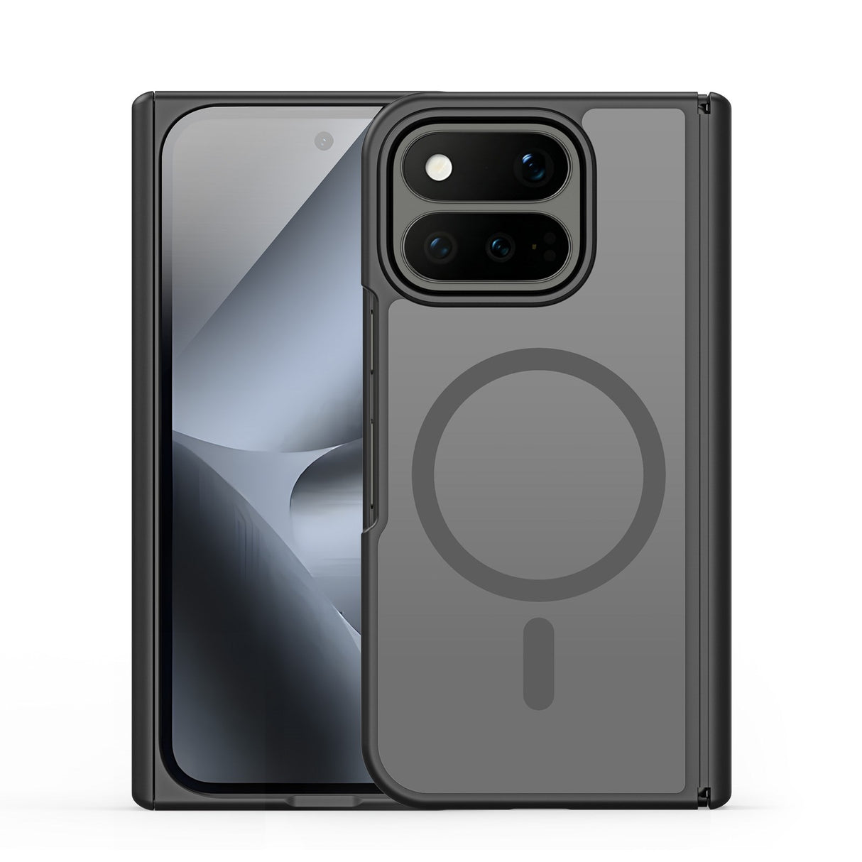 Google Pixel 11 Pro Fold DUX DUCIS Matt Hybrid Deksel – MagSafe Kompatibelt – Svart
