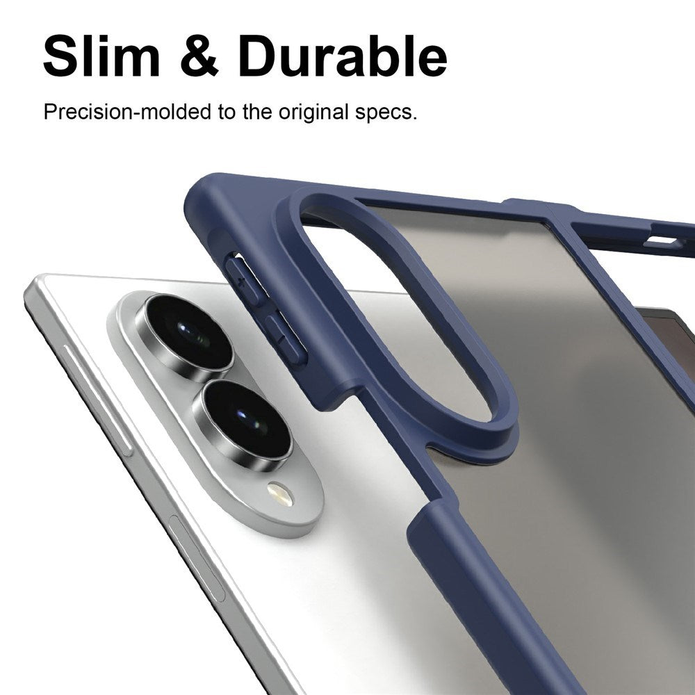 Samsung Galaxy Z Fold8 EIDERWOOD Matte Hybrid Deksel – Mørkblå
