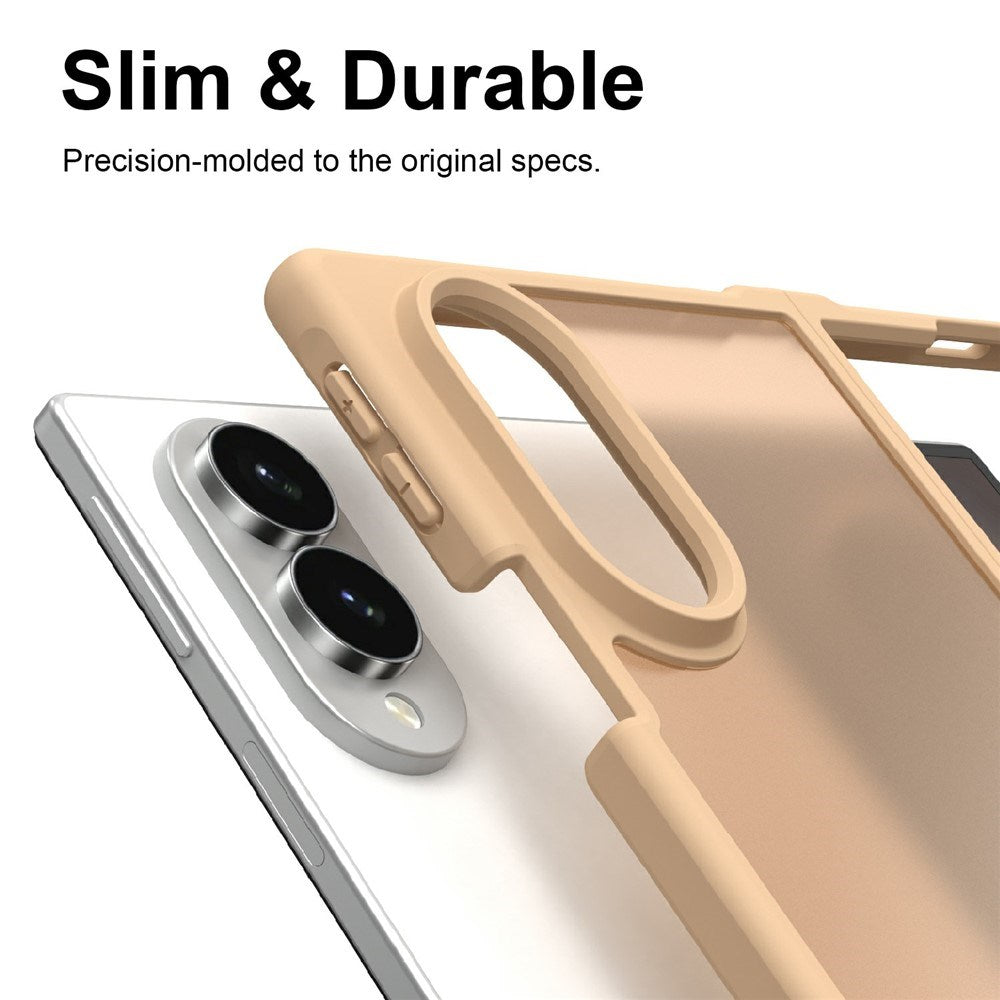 Samsung Galaxy Z Fold8 EIDERWOOD Matte Hybrid Deksel – Gul